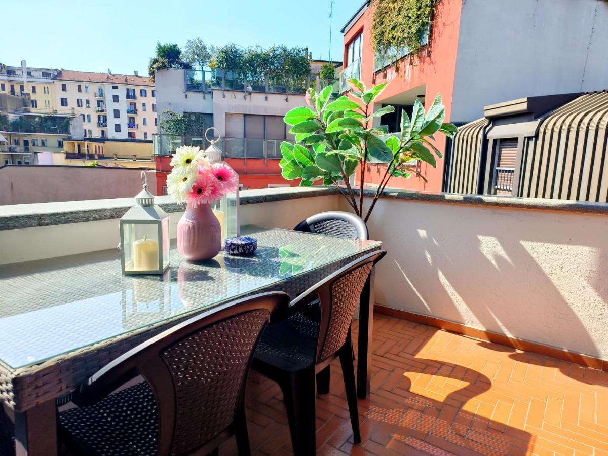 Appartamento Exclusive And Unobtainable Big Terrace In Downtown With Ac, Wifi, Subway M1 And M2 In Shopping Area Milano
